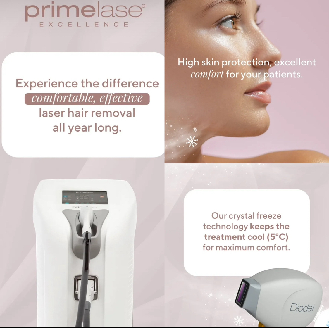 Primelase laser hair removal